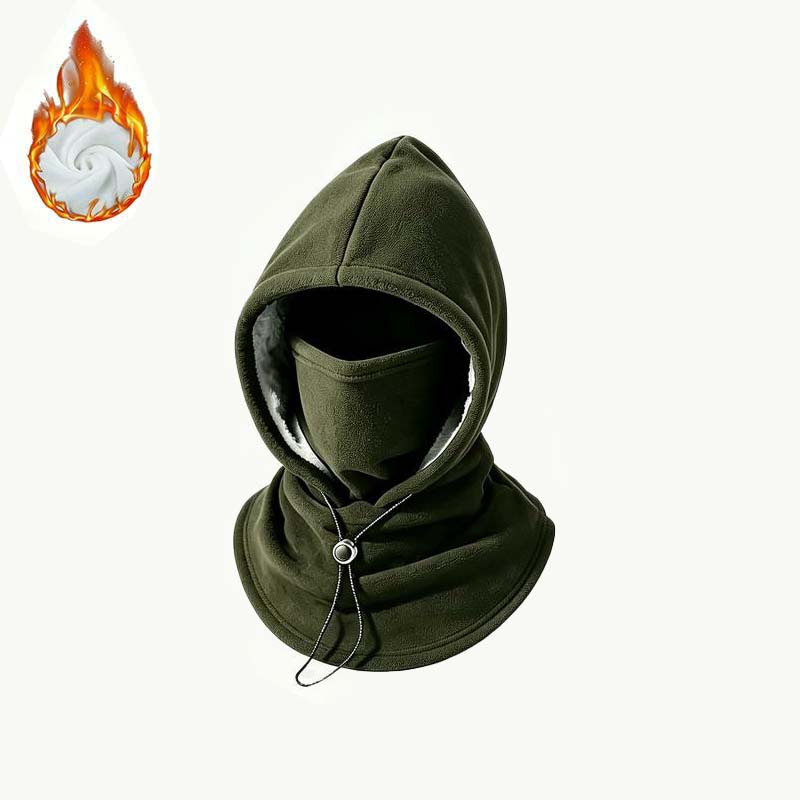 🔥2-in-1 Flannel Face Mask & Hat, Windproof Warm for Cycling, Autumn Winter