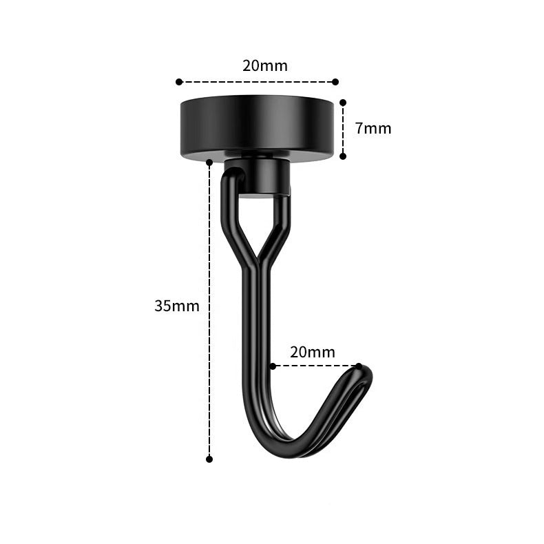 Rotatable Magnetic Hooks