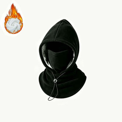 🔥2-in-1 Flannel Face Mask & Hat, Windproof Warm for Cycling, Autumn Winter