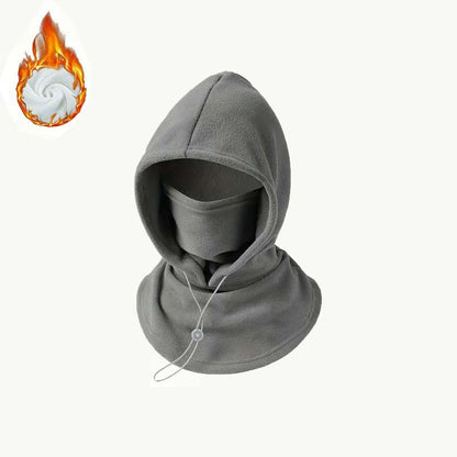 🔥2-in-1 Flannel Face Mask & Hat, Windproof Warm for Cycling, Autumn Winter