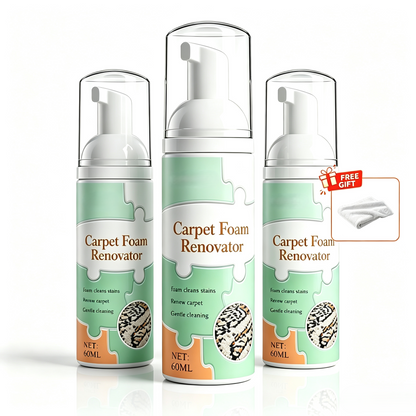 ✨Waterless Carpet Foam Stain Remover with Towel