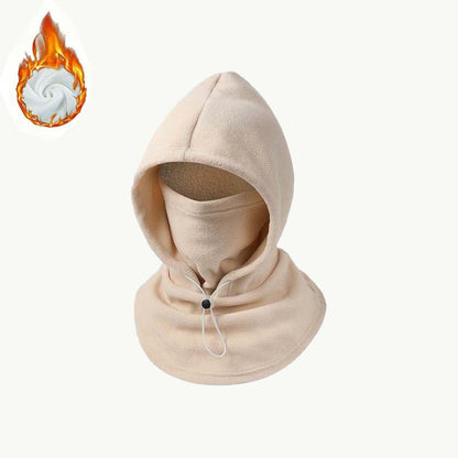 🔥2-in-1 Flannel Face Mask & Hat, Windproof Warm for Cycling, Autumn Winter