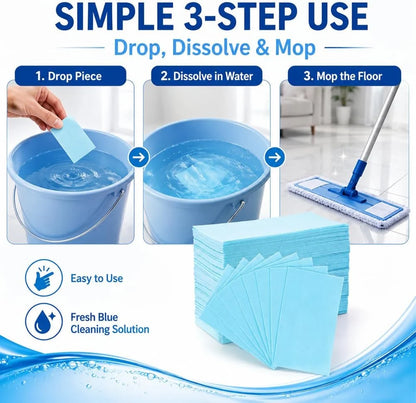 Floor Cleaning Without The Heavy Bottles♻️100-Pieces