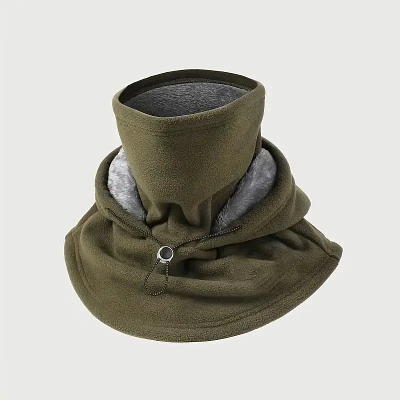 🔥2-in-1 Flannel Face Mask & Hat, Windproof Warm for Cycling, Autumn Winter