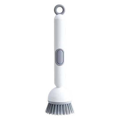 ✨6-in-1 Rotatable Dish Brush with Detergent Dispenser