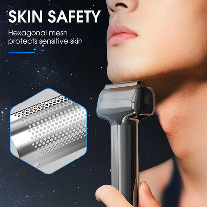 Rechargeable Foil Electric Shaver, Wet & Dry Cordless Beard Razor